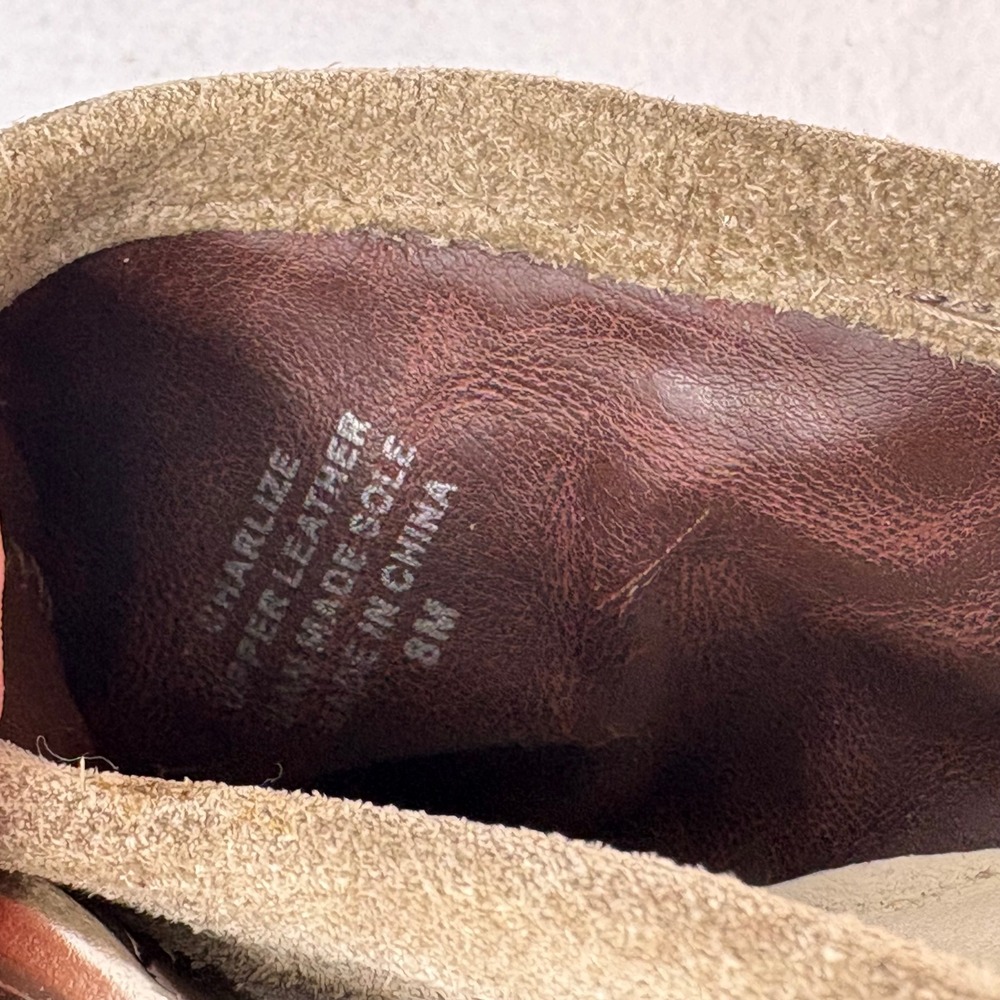 Jeffrey Campbell Womens Sz 8 Taupe Suede Clog Buckle Accent Heeled Mules Shoes - Picture 7 of 8